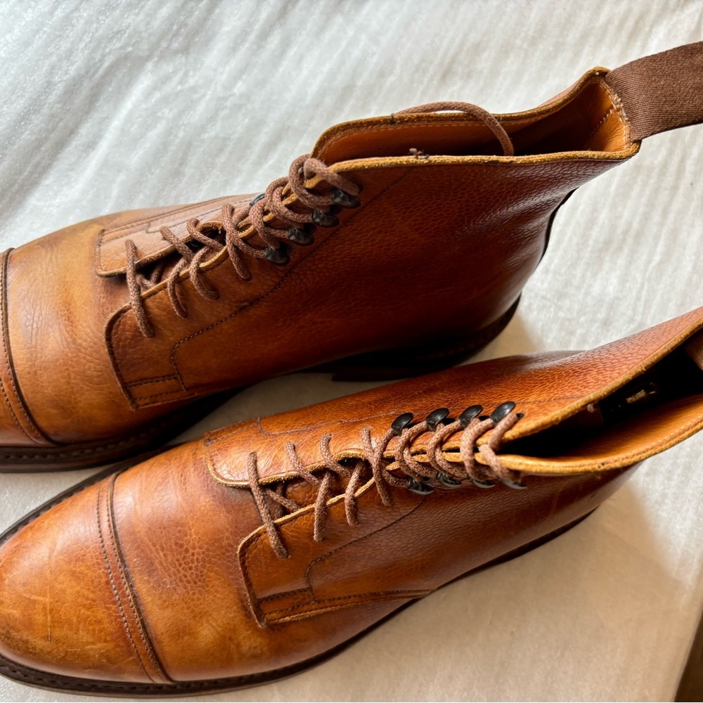 Crockett & Jones Men’s Coniston Derby Boot and Men’s Shoe Trees
